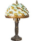 13 Inch H Athens Art Glass Accent Lamp