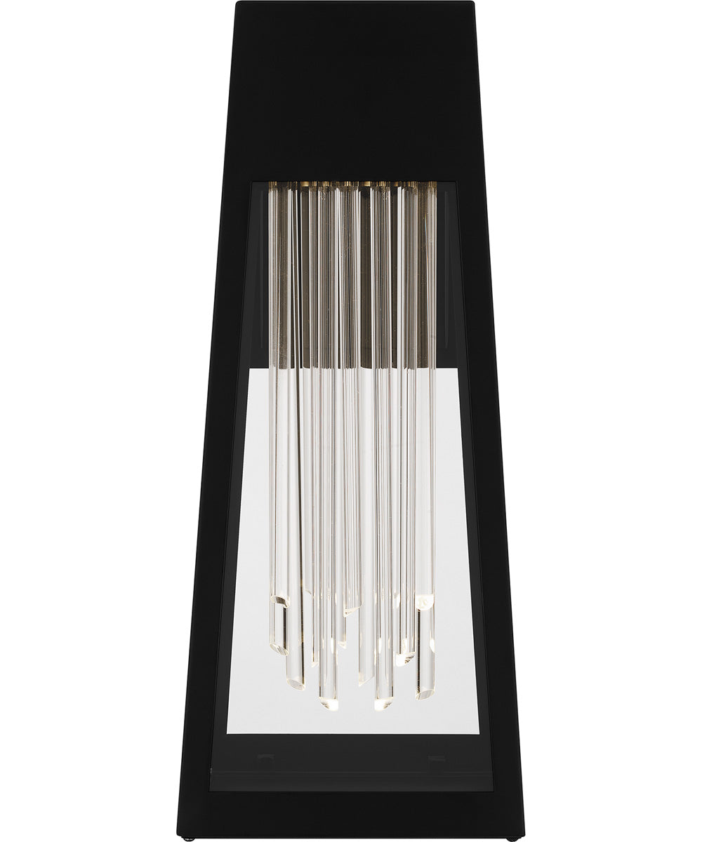 Guinn Large Outdoor Wall Light  Coastal Armour Steel Matte Black