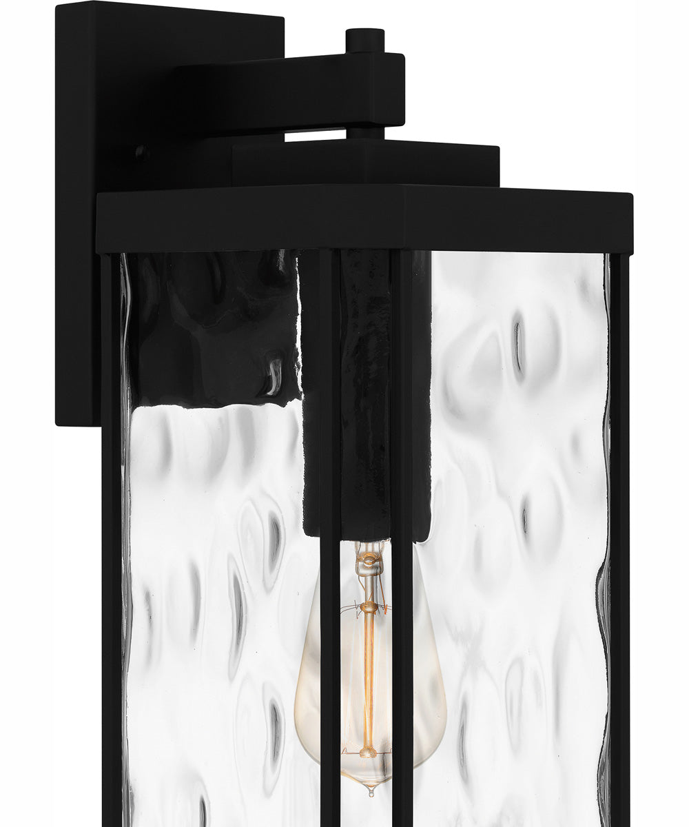 Balchier Large 1-light Outdoor Wall Light Matte Black