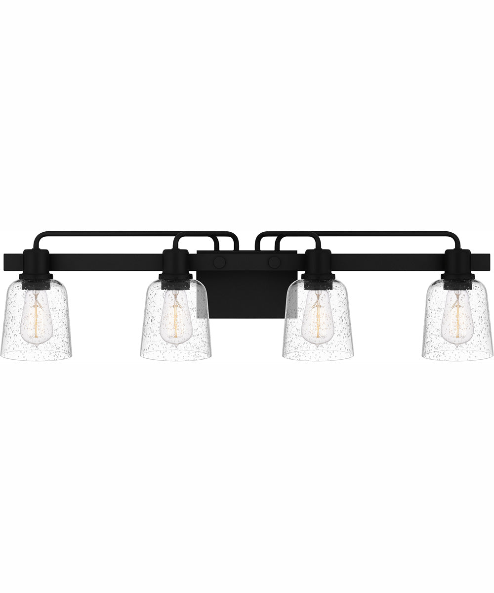 Lydia Extra Large 4-light Bath Light Matte Black