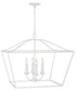 Grady 4-Light Pendant Textured White