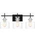 Pensbury Large 3-light Bath Light Matte Black