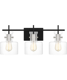 Pensbury Large 3-light Bath Light Matte Black