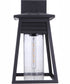 Becca 1-Light Outdoor Wall Lantern Matte Black