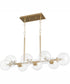Rovi 8-light Chandelier Aged Brass