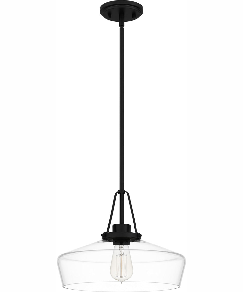 Quoizel Pendant 1-light Pendant Matte Black