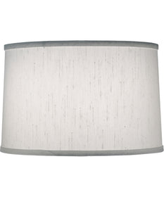 17x18x11 Global White Drum Hardback Lampshade