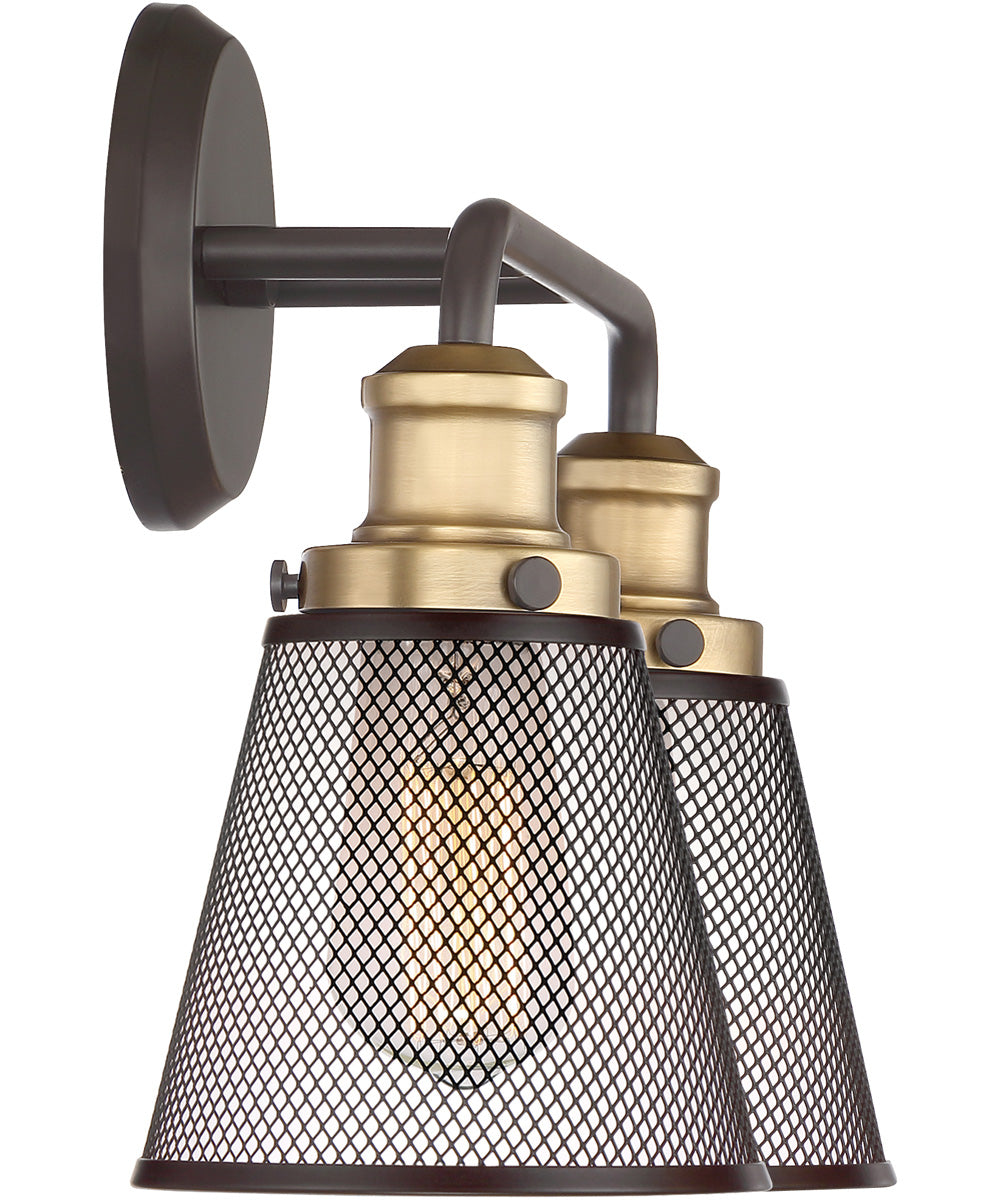 Vault Medium 2-light Bath Light Western Bronze