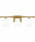 Brindley Large 3-light Bath Light Aged Brass