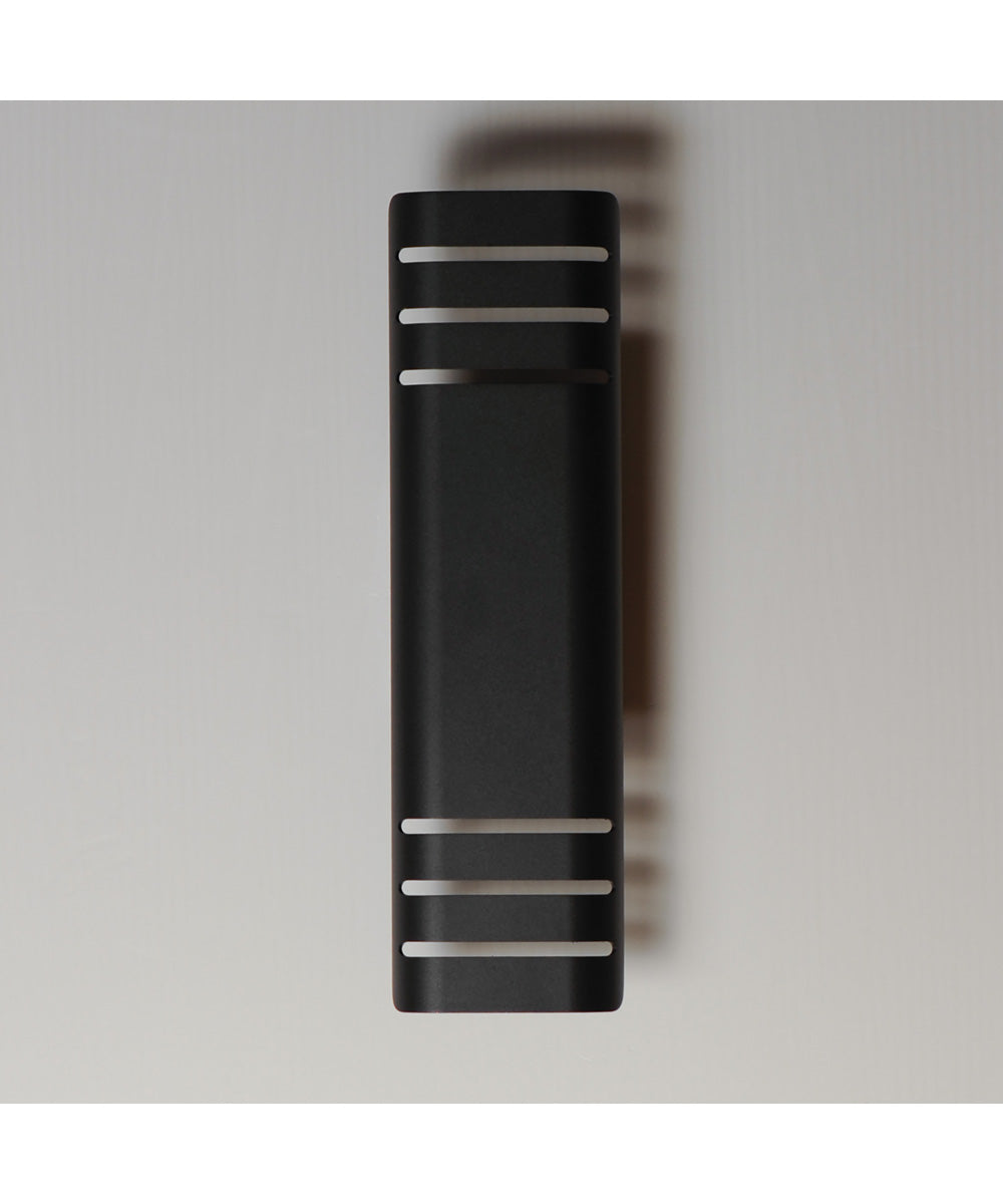 Lightray Medium LED Outdoor Wall Lamp Black