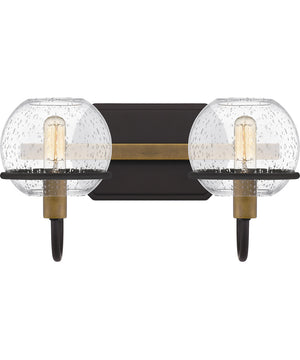 Phoenix Medium 2-light Bath Light Western Bronze