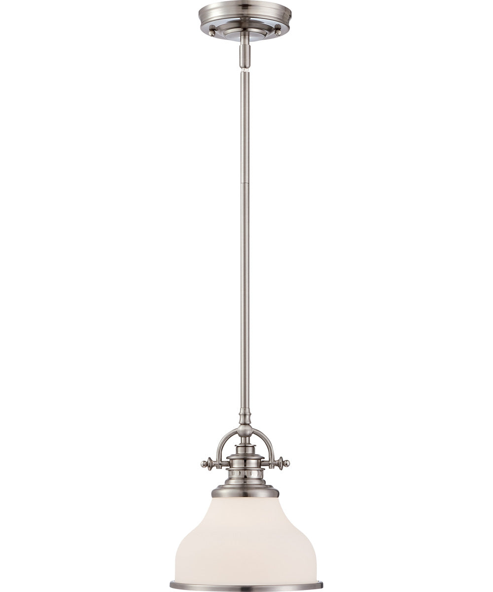 Grant 1-light Pendant Brushed Nickel