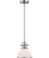 Grant 1-light Pendant Brushed Nickel