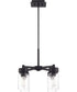 Bennet 4-Light Outdoor Chandelier Midnight