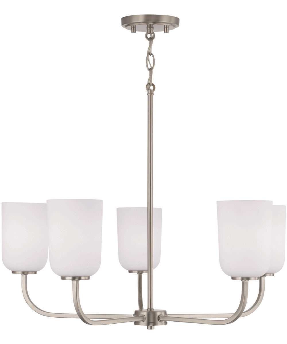 Lawson 5-Light Chandelier Brushed Nickel