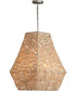 Finley 4-Light Pendant Natural Jute and Grey
