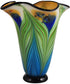Kalmia Hand Blown Art Glass Vase