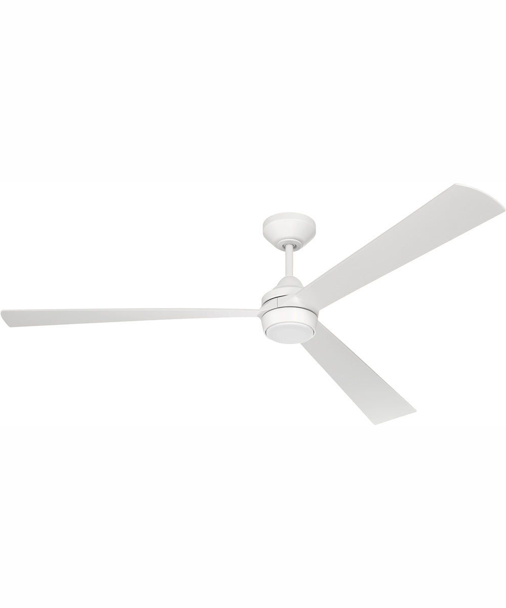 60" Sterling 1-Light Indoor/Outdoor Ceiling Fan White