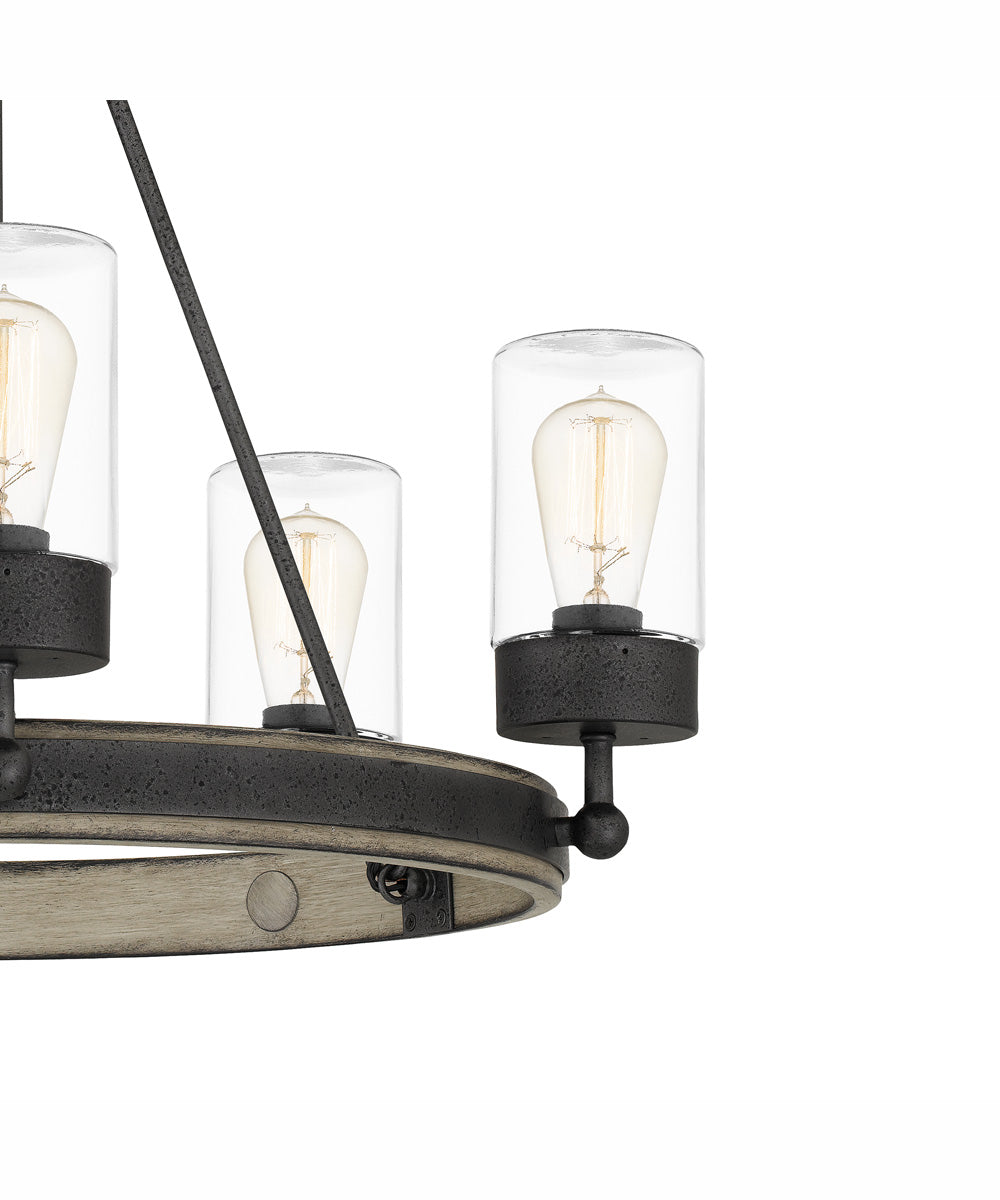 Kelleher 5-light Chandelier Distressed Iron