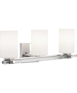 Lisbon 3-Light Bath & Vanity Polished Nickel