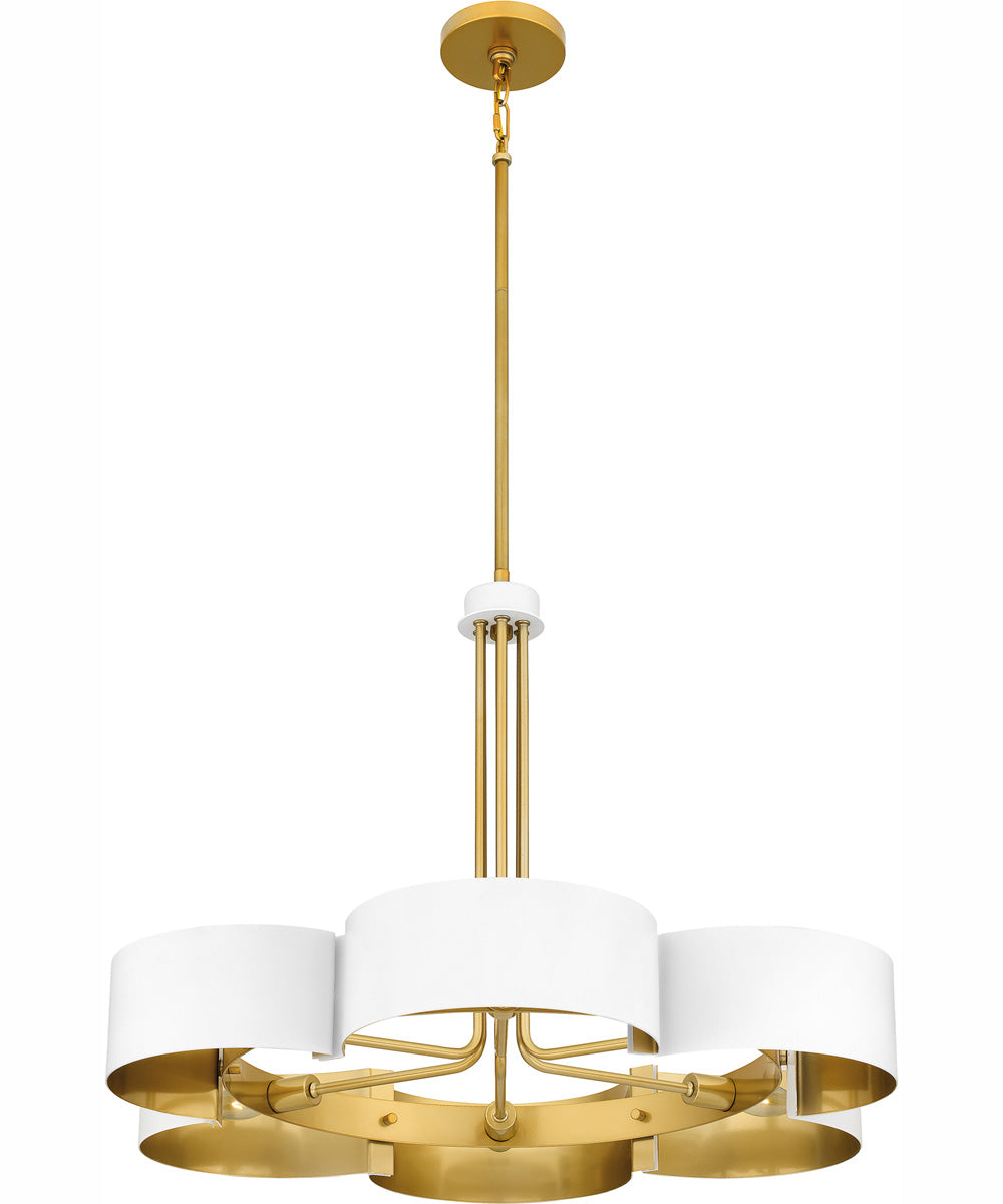 Balsam 6-light Chandelier White