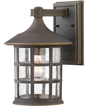 Freeport Coastal Elements 1-Light Medium Outdoor Wall Mount Lantern in Oil Rubbed Bronze