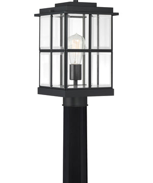 Mulligan Medium 1-light Outdoor Post Light Matte Black
