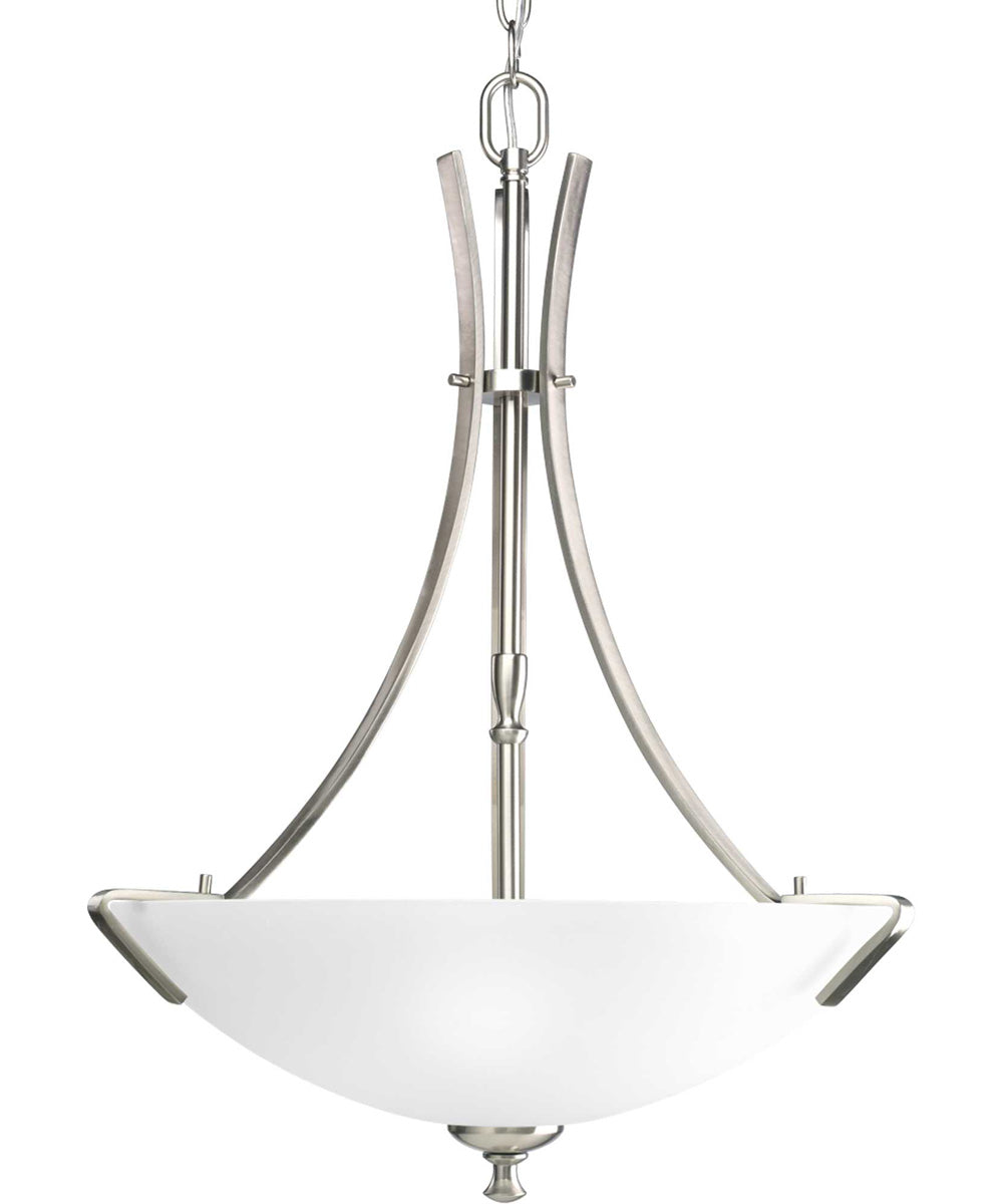 Wisten 3-Light Foyer Pendant Brushed Nickel