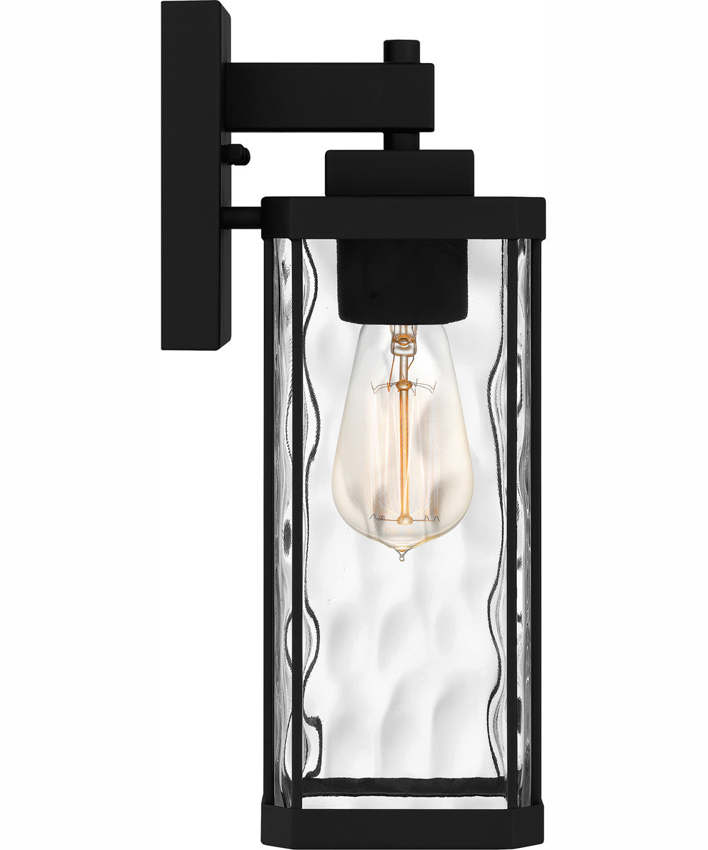 Balchier Small 1-light Outdoor Wall Light Matte Black