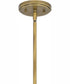 Stella Small 1-light Mini Pendant Weathered Brass