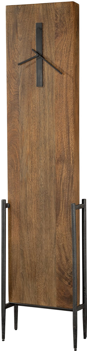 76"H Bedford Park Floor Clock Mango