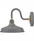Foundry Classic 1-Light Small Gooseneck Barn Light in Dark Matte Grey