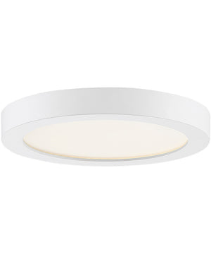 Outskirts  Flush Mount White Lustre