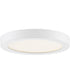 Outskirts  Flush Mount White Lustre