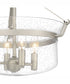 Quoizel Semi-Flush Mount Medium 4-light Semi Flush Mount Brushed Nickel