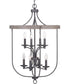 Gulliver 8-Light Foyer Graphite
