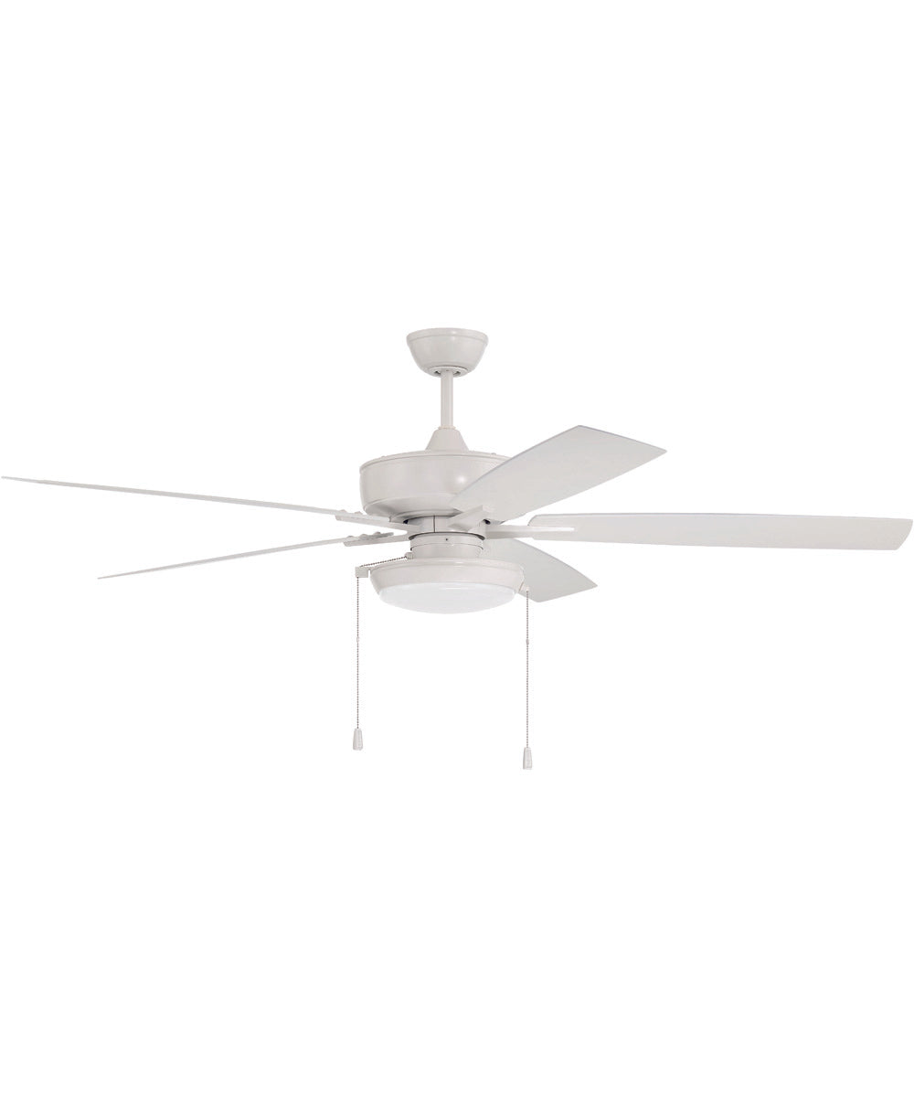 60" Outdoor Super Pro 119 1-Light Indoor/Outdoor Ceiling Fan White