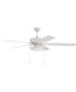 60" Outdoor Super Pro 119 1-Light Indoor/Outdoor Ceiling Fan White