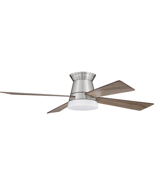 52" Revello 1-Light Specialty Ceiling Fan (Blades Included) Brushed Polished Nickel