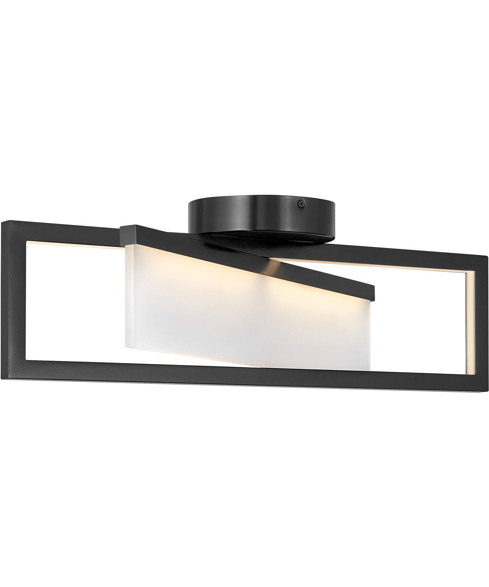 Folio LED-Light Medium Flush Mount in Black*