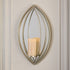 12"W Donnica Wall Sconce Silver