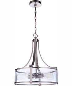 Elliot 5-Light Pendant Brushed Polished Nickel