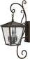 36"H Trellis 4-Light Wall Outdoor Regency Bronze