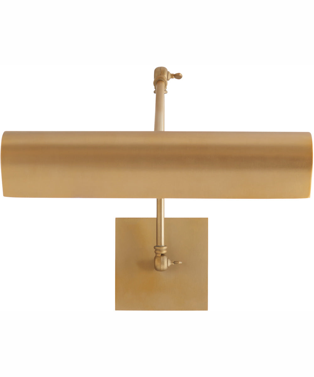 2-light Wall Mount Light Fixture Aged Brass