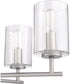 Hailie 6-Light Chandelier Satin Nickel