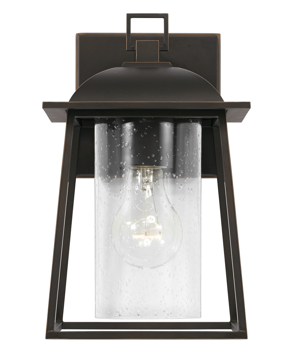 Durham 1-Light Outdoor Wall-Lantern Rain or Shine - Oiled Bronze