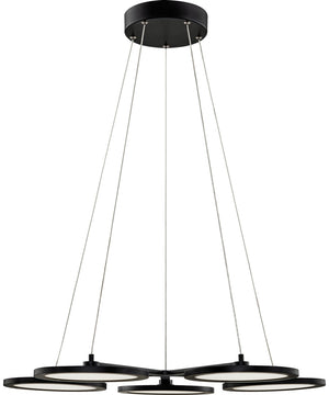 Nitro  Chandelier Matte Black