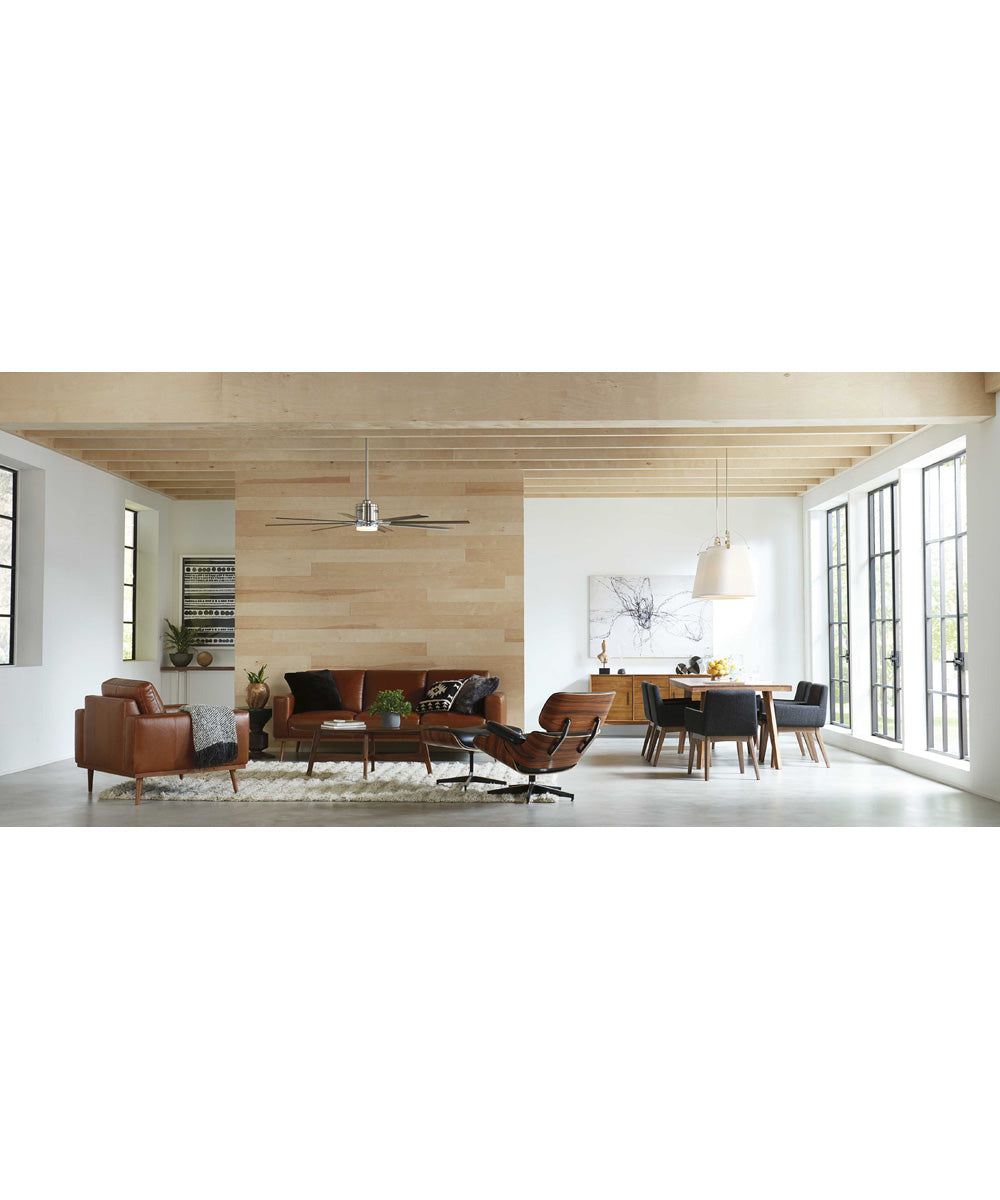 Galley 3-Light Linen Shade Coastal Pendant Light Polished Nickel