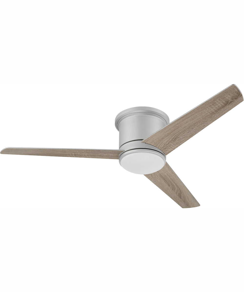 52" Cole 1-Light Ceiling Fan Painted Nickel
