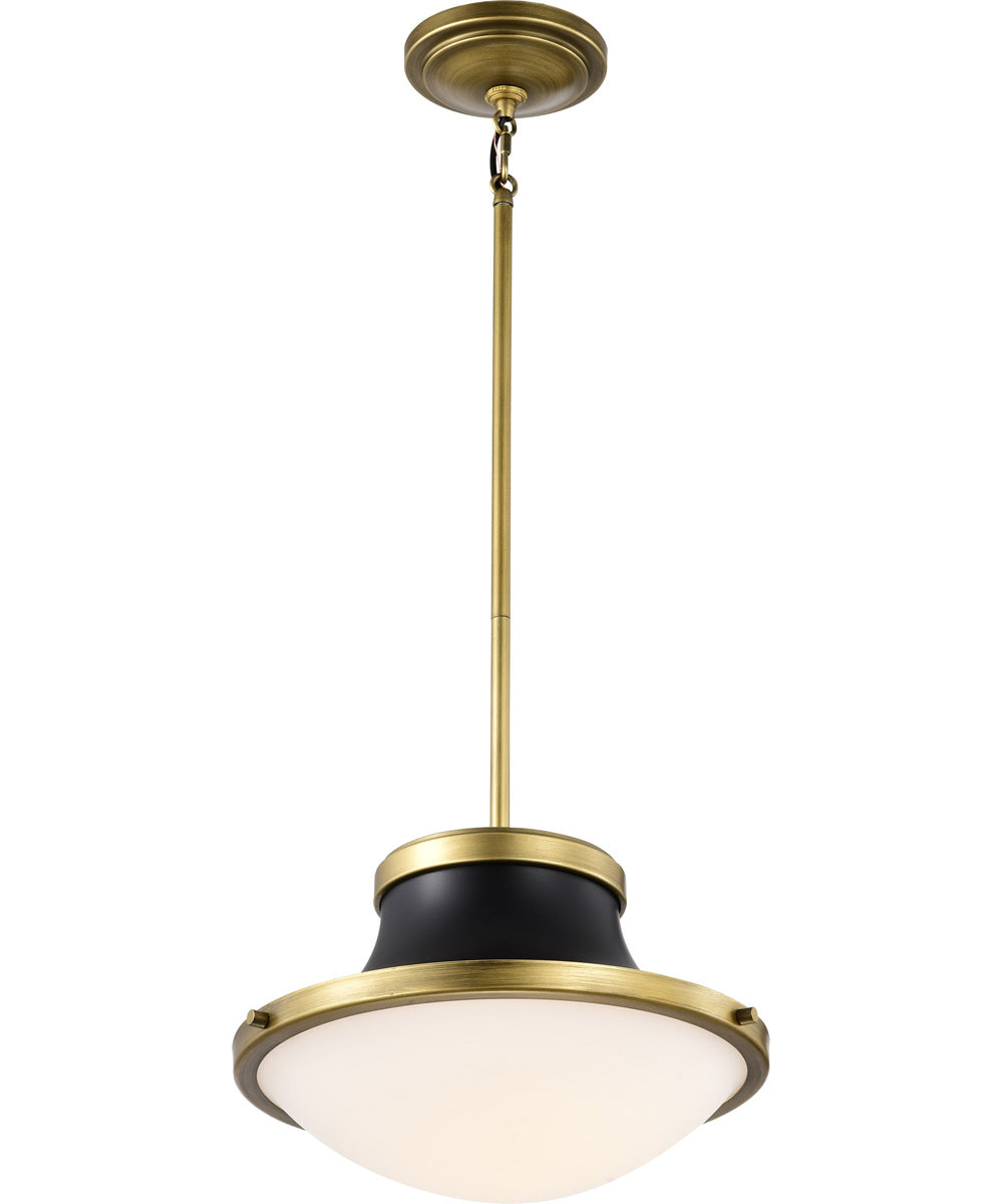 Lafayette 1-Light Pendant Matte Black